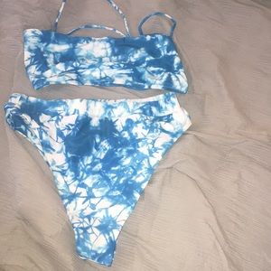 Tie dye bikini